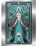 Disney plagát Pack Metallic Print Elsa 30 x 40 cm (3)